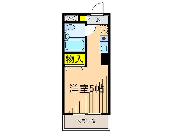 エスポワールの物件間取画像